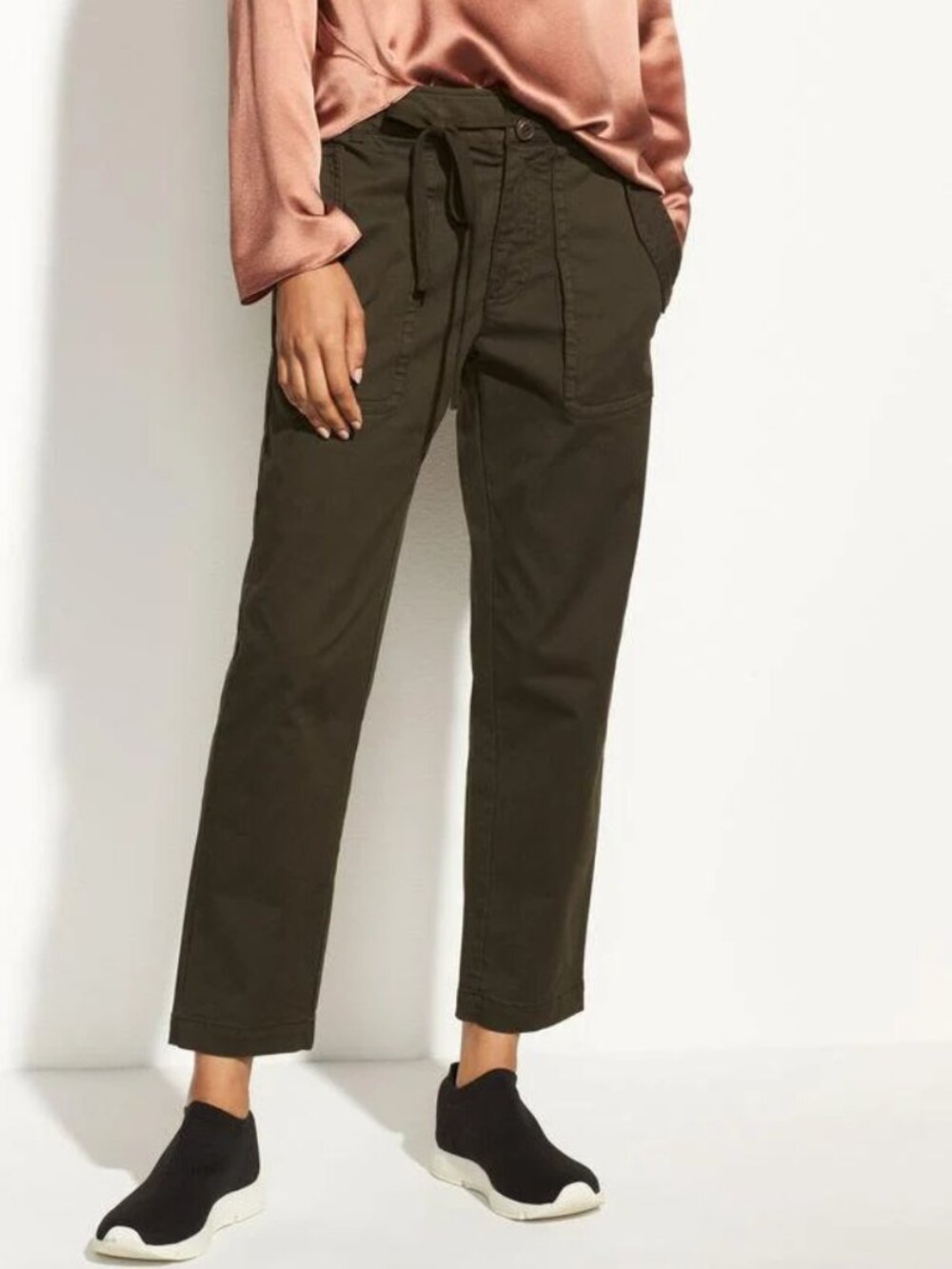 VINCE Utility Pant Dark Laurel